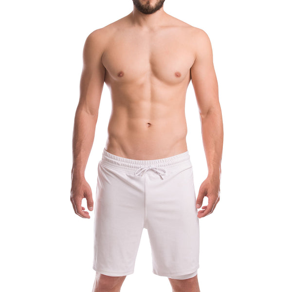 PANTALONETA DEPORTIVA BX SQUAT WHITE BLANCO