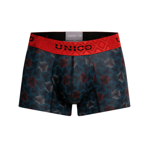 BOXER CORTO CUBOIDE NEGRO