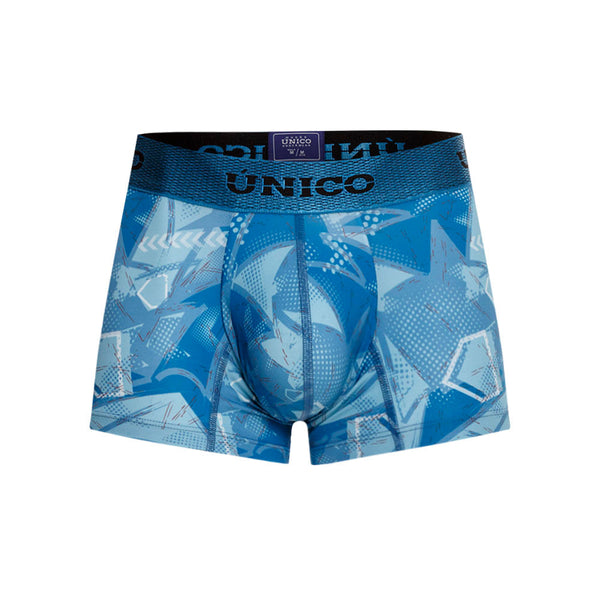 BOXER CORTO ESCANTILLÓN AZUL