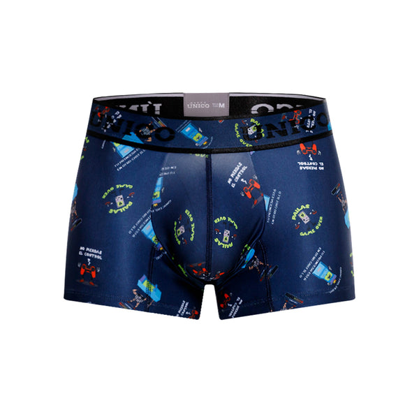 BOXER CORTO GAME OVER AZUL