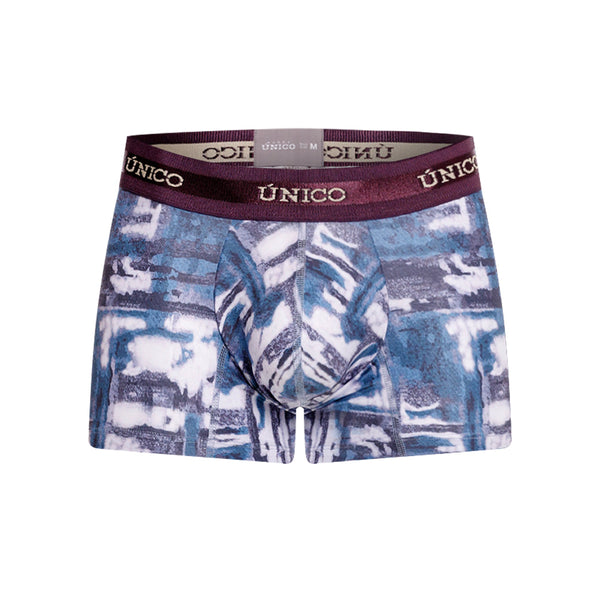 BOXER CORTO IMPASTO AZUL