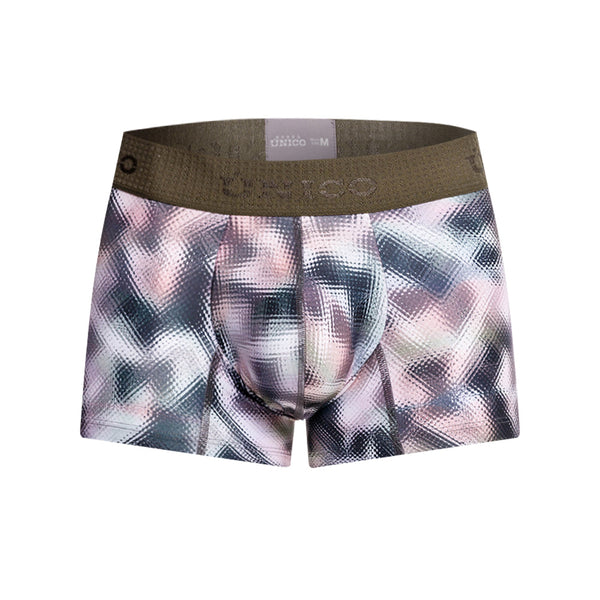 BOXER CORTO ORNAMENTO VERDE