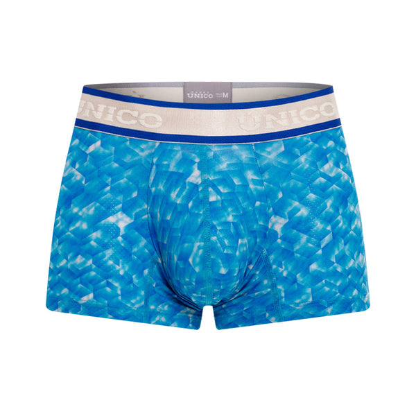 BLUE PALINDROME BOXER SHORTS