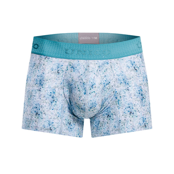 BOXER CORTO RASILLA AZUL