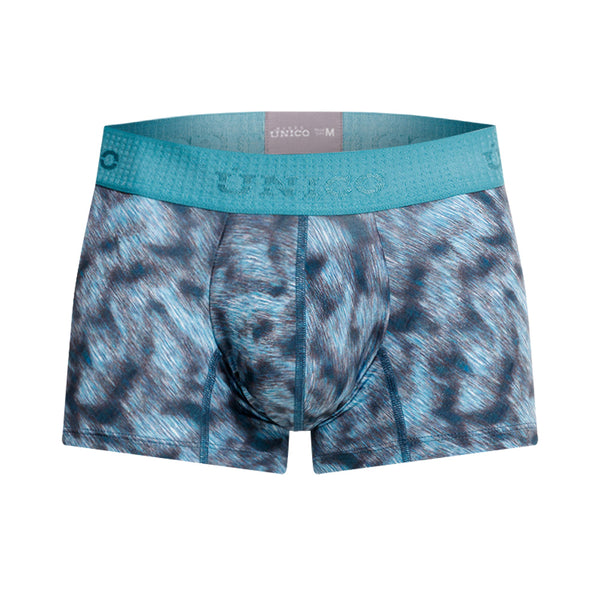 BOXER CORTO SESGADO AZUL