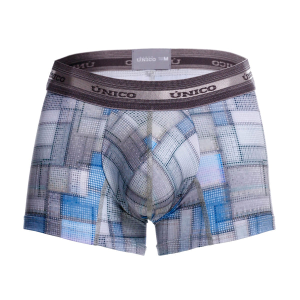 BOXER CORTO VIÑETA GRIS