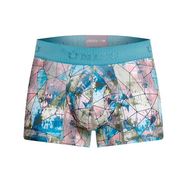 BOXER CORTO VITRAL AZUL