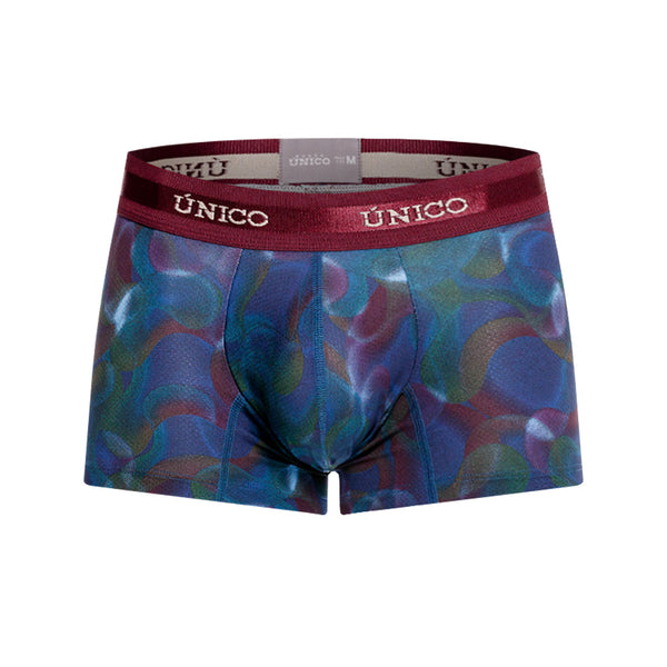 BOXER CORTO VÓRTICE AZUL