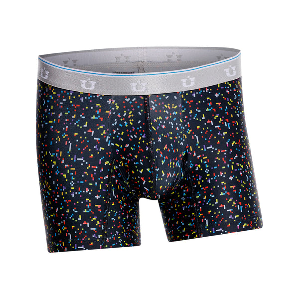 BÓXER MEDIO INFANTIL PIXEL NEGRO