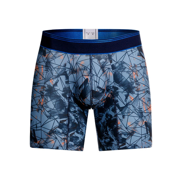 BOXER MEDIO HAVANA AZUL