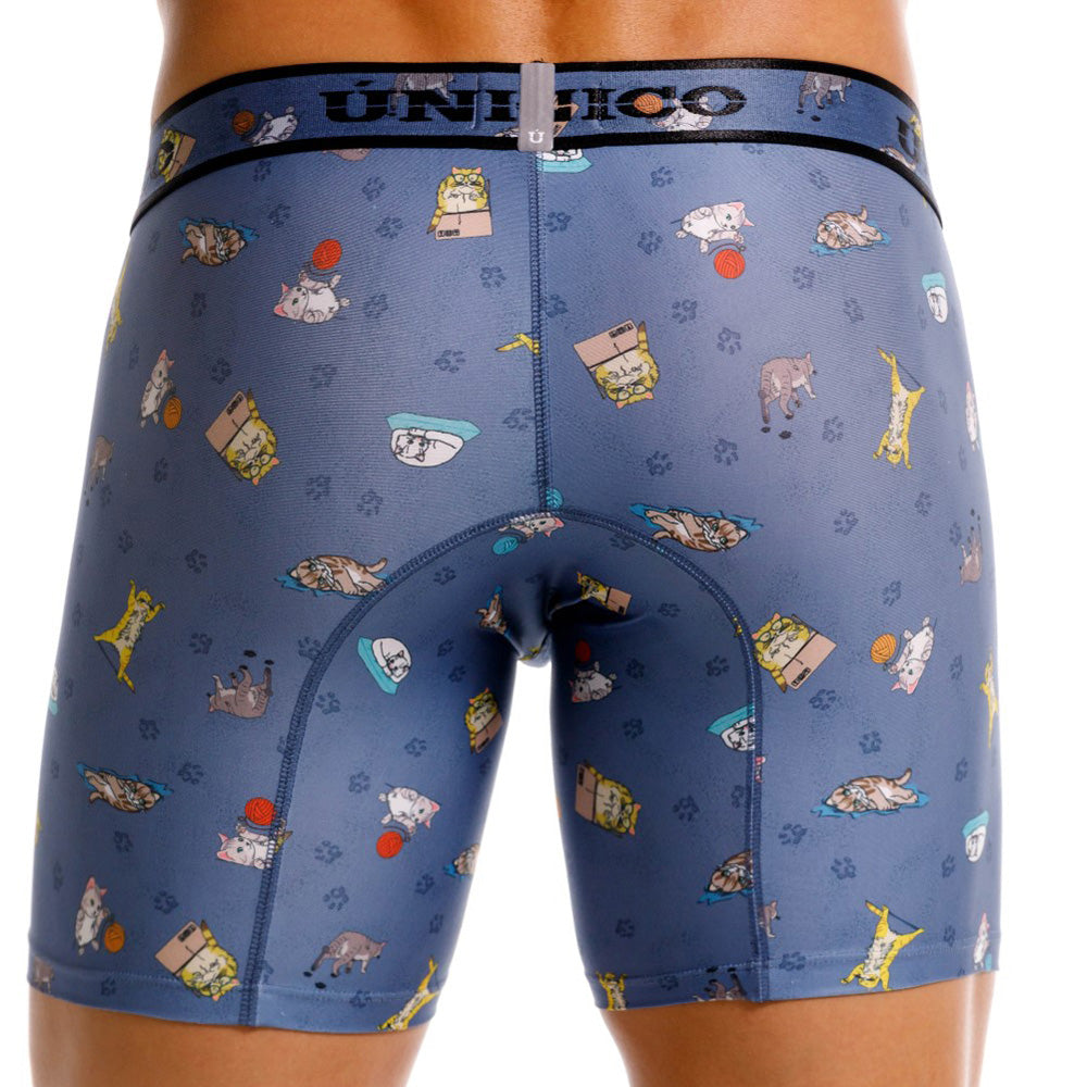 BOXER MEDIO MICHO AZUL