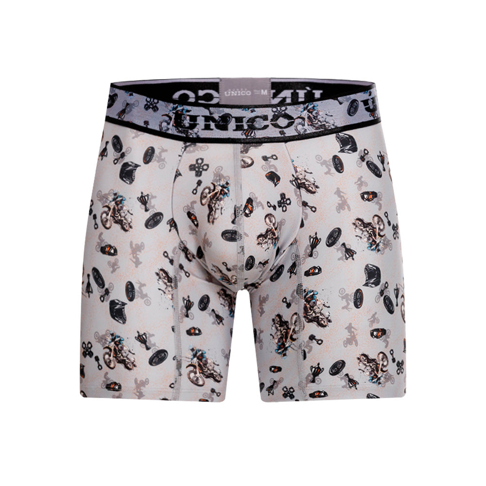 MOTORCROSS GRAY MID BOXER