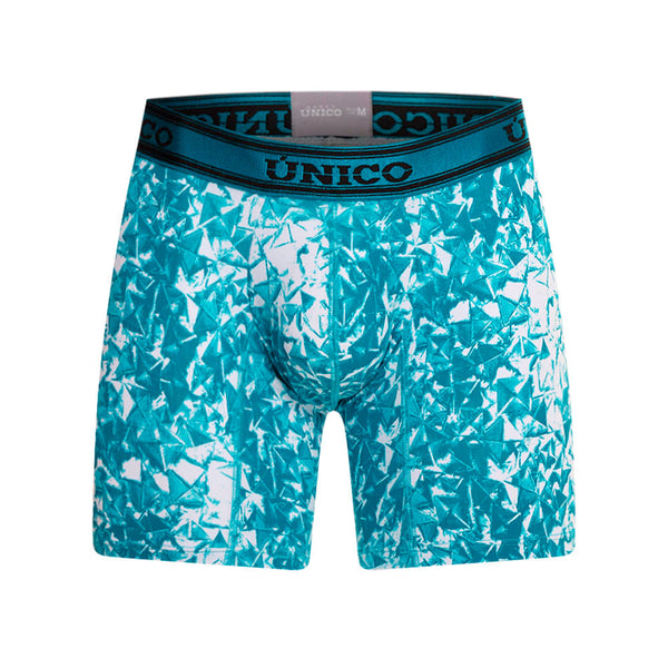 BOXER MEDIO TRIZA AZUL