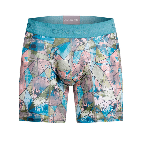 BOXER MEDIO VITRAL AZUL