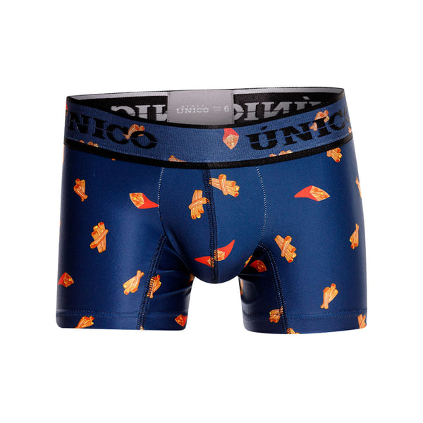 BOXER MEDIO JUNIOR CHURRO AZUL