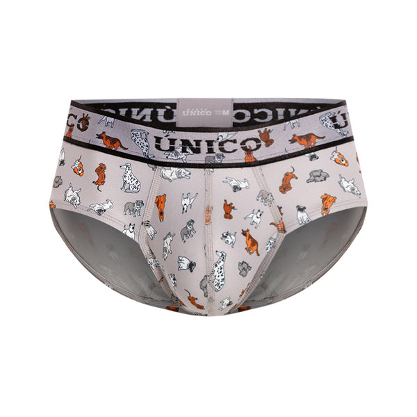 BÓXER BRIEF CANINO GRIS