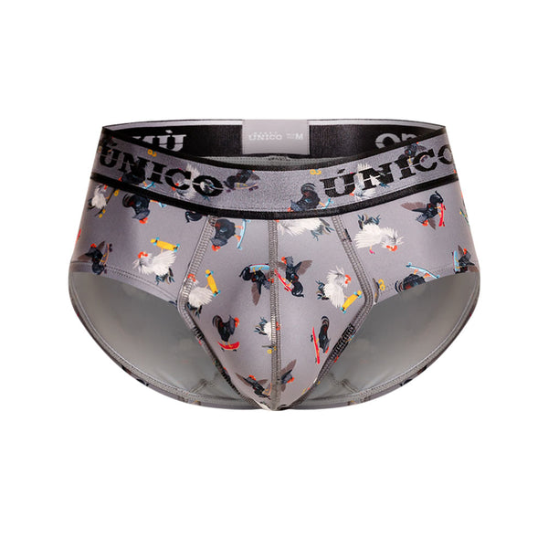 BOXER BRIEF GALLONETO GRIS