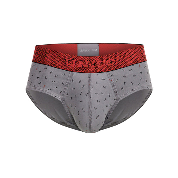 BÓXER BRIEF ORNATO GRIS