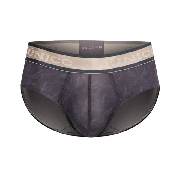 EARTHY GRAY BRIEF BOXER