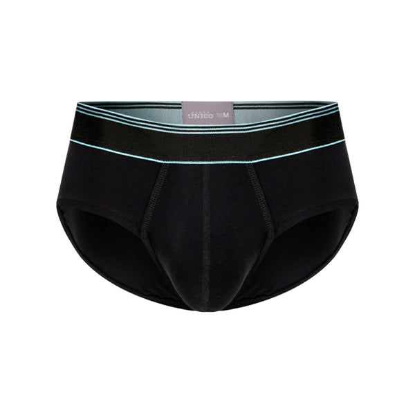 CLAMOROSO BLACK BRIEF BOXER