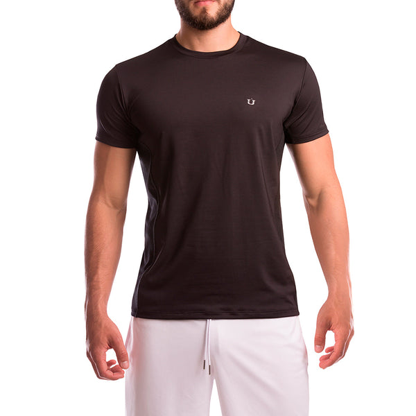 CAMISETA DEPORTIVA WORK OUT BLACK NEGRO