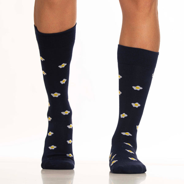 MEDIA CASUAL HUEVITO AZUL