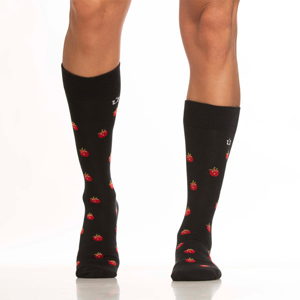 MEDIA CASUAL TOMATO NEGRO