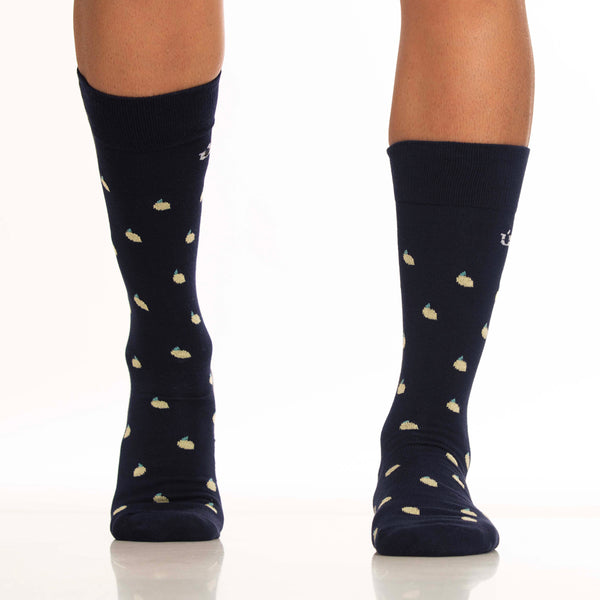 MEDIA CASUAL LEMON AZUL