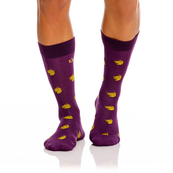 MEDIA CASUAL GUINEOS MORADO