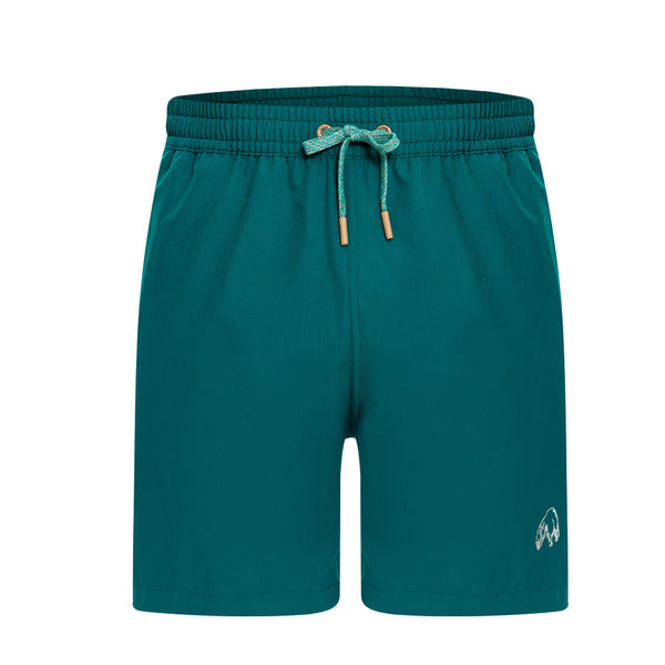 GRASSLAND GREEN HALF SHORTS