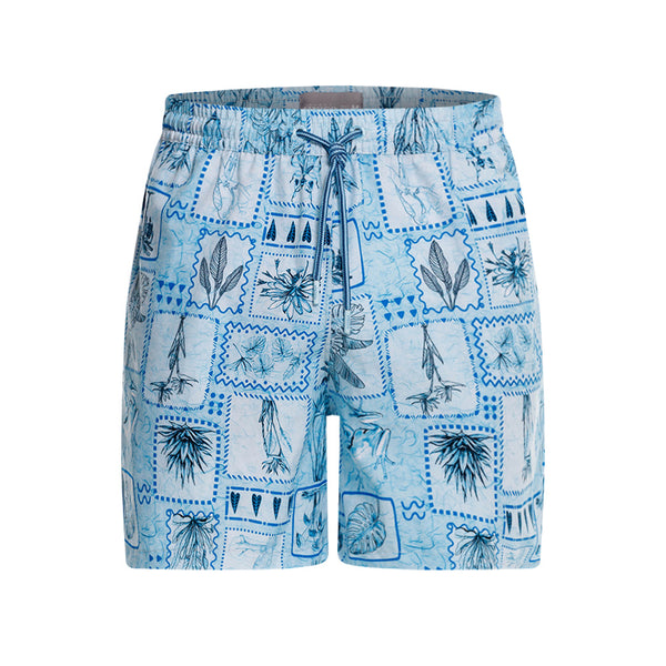 PANTALONETA MEDIA HUINA AZUL