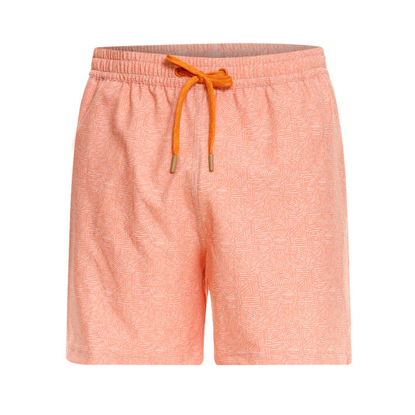 PANTALONETA MEDIA BOHO NARANJA