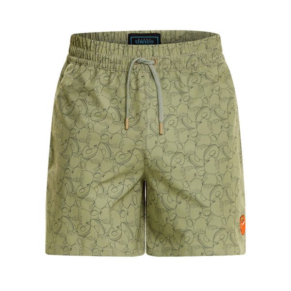 HALF CHONTA GREEN SHORTS