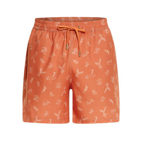 TUMACO ORANGE MEDIUM SHORTS