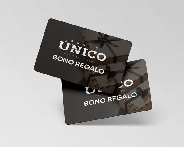 BONO REGALO DIGITAL- MUNDO ÚNICO