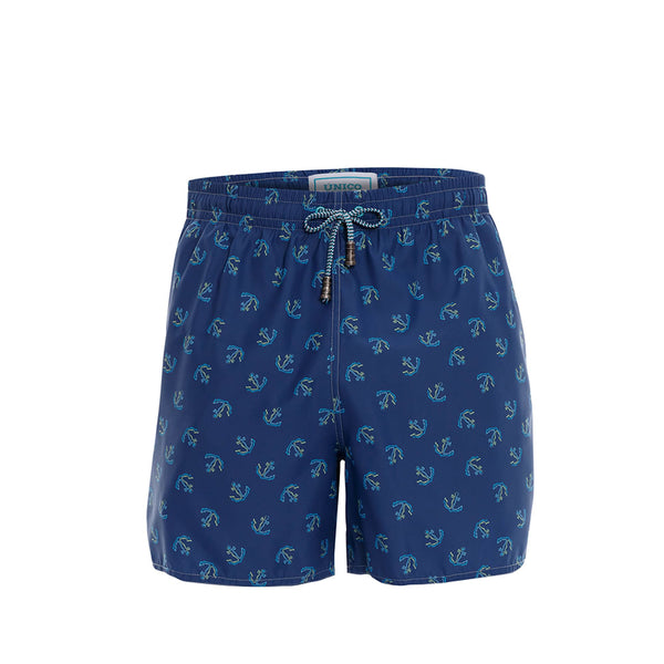 PANTALONETA SURF CORTA ANCLAS AZUL INDIGO