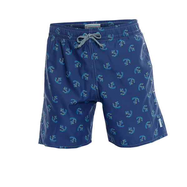 PANTALONETA SURF JUNIOR ANCLAS AZUL INDIGO